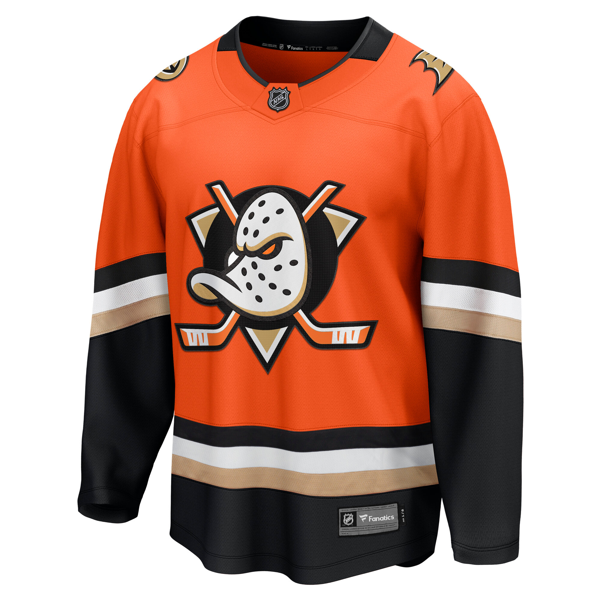 anaheim ducks fanatics branded home breakaway jersey – mens – Vancouver Canucks Jerseys and Headwear Collection
