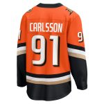 anaheim ducks fanatics branded home breakaway jersey – orange – leo carlsson – mens – Vancouver Canucks Jerseys and Headwear Collection