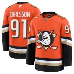 anaheim ducks fanatics branded home premium jersey – orange – leo carlsson – mens – Vancouver Canucks Jerseys and Headwear Collection