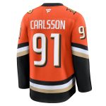 anaheim ducks fanatics branded home premium jersey – orange – leo carlsson – mens – Vancouver Canucks Jerseys and Headwear Collection
