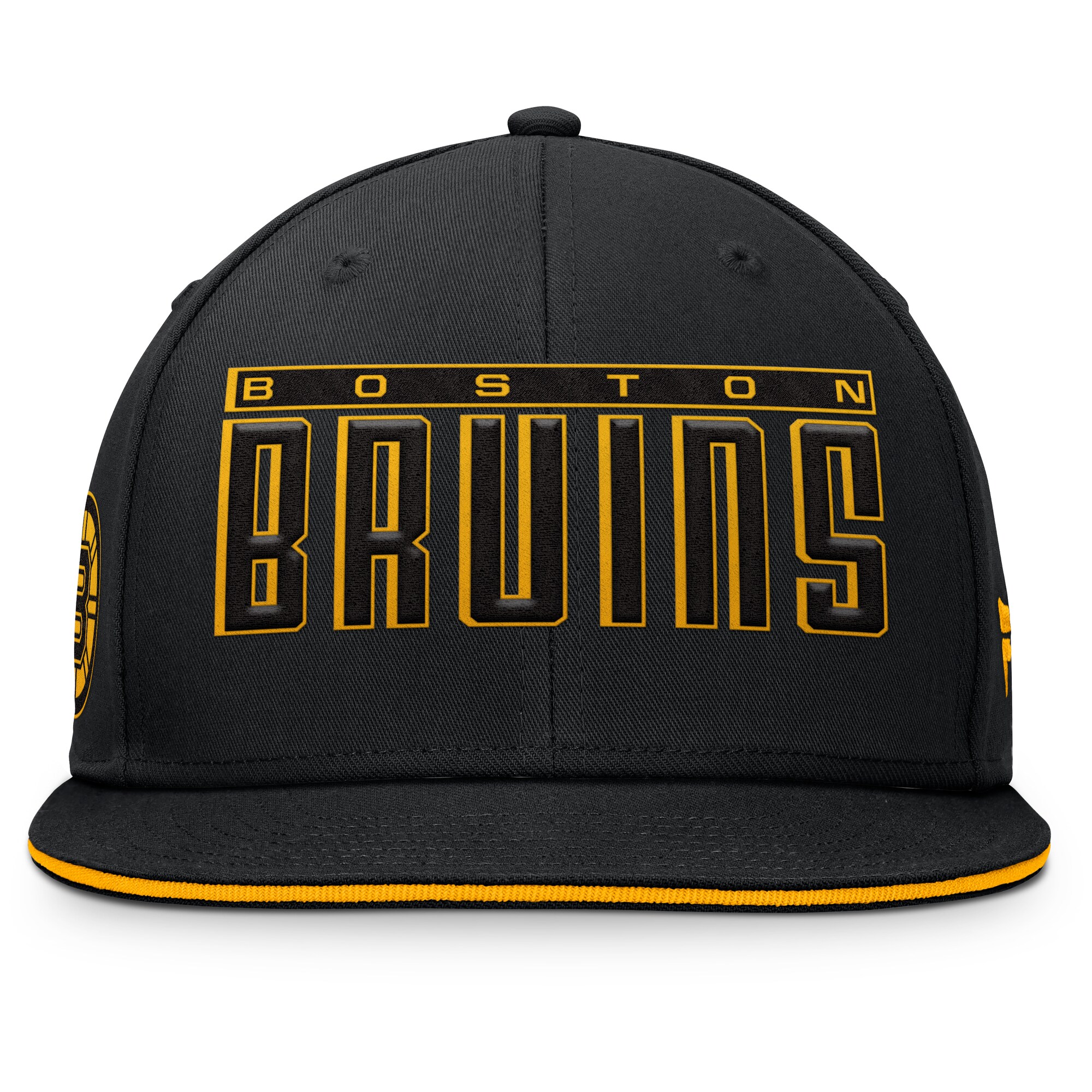 boston bruins flat brim snapback – unisex – Vancouver Canucks Jerseys and Headwear Collection