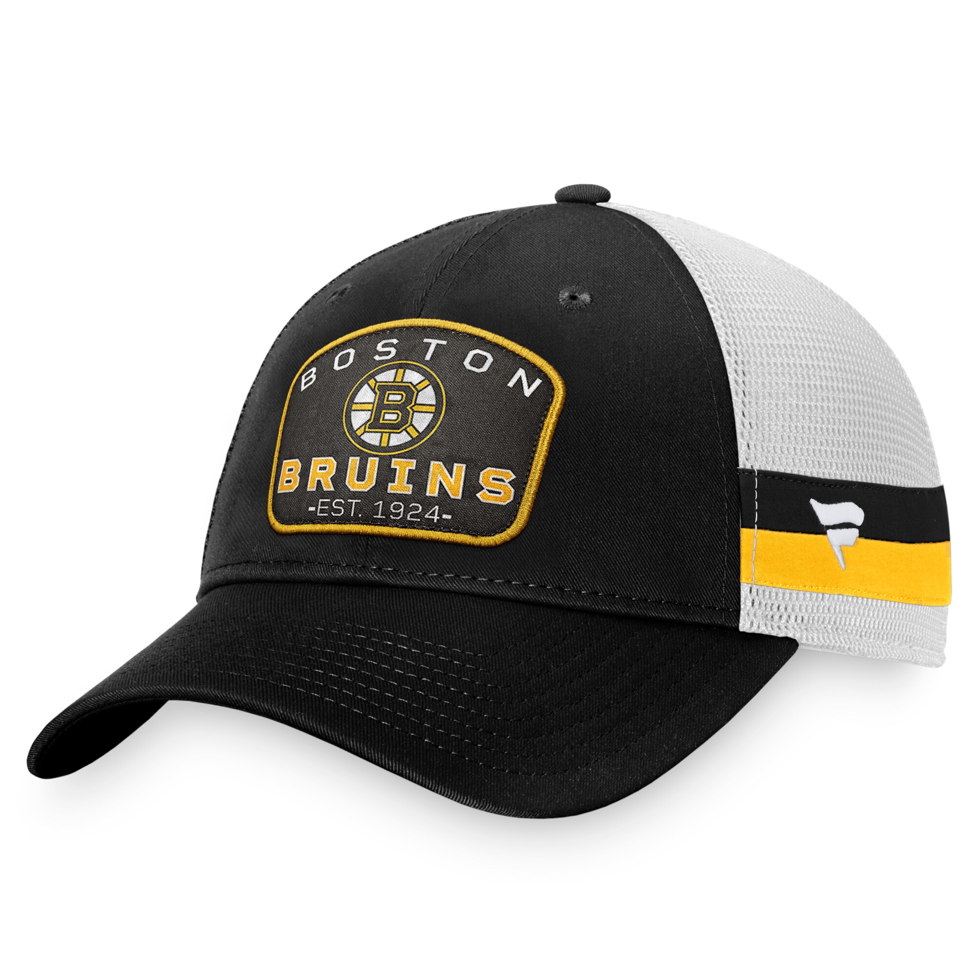 boston bruins fundamental structured trucker – mens – Vancouver Canucks Jerseys and Headwear Collection