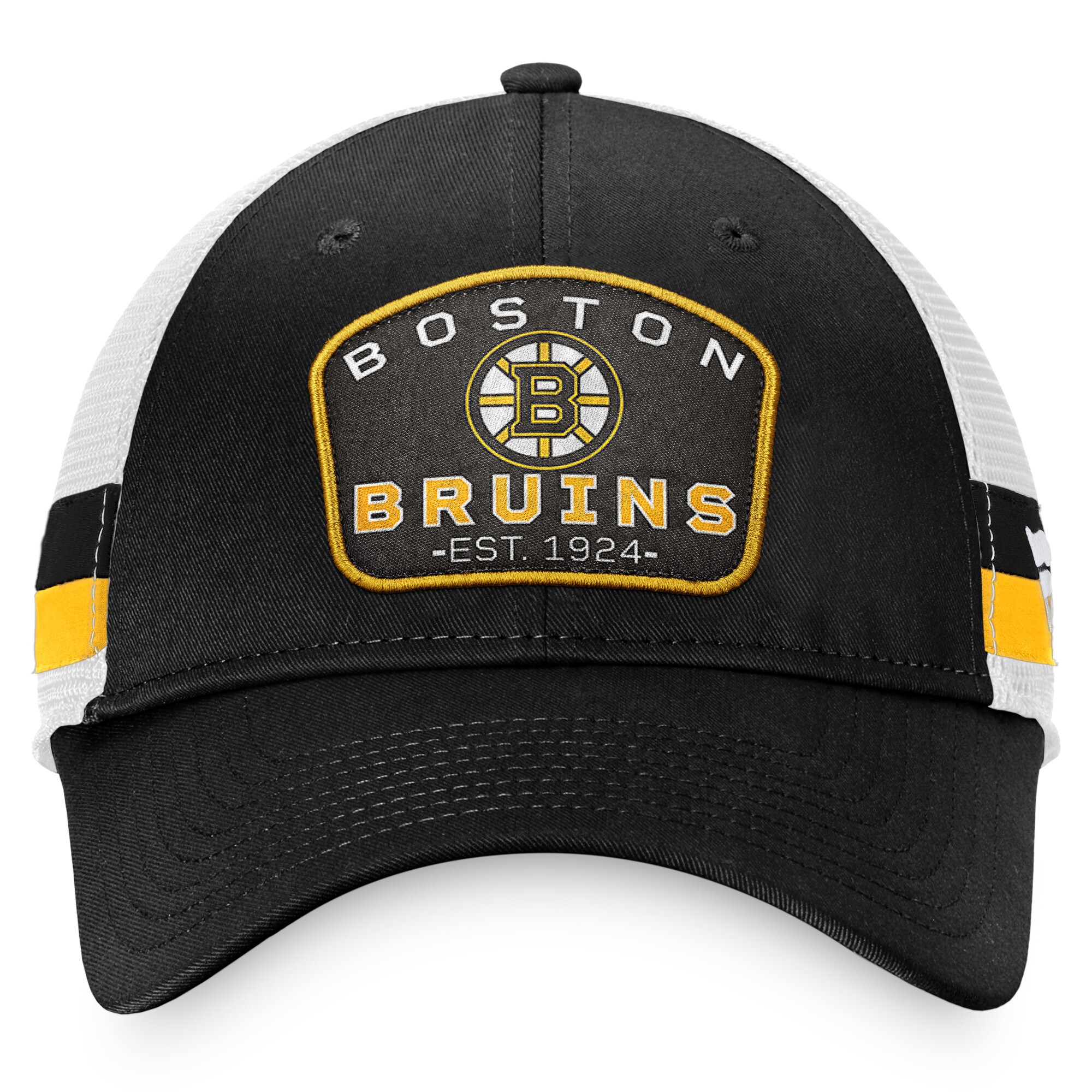 boston bruins fundamental structured trucker – mens – Vancouver Canucks Jerseys and Headwear Collection