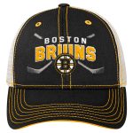 boston bruins lock up mesh adjustable cap – youth – Vancouver Canucks Jerseys and Headwear Collection