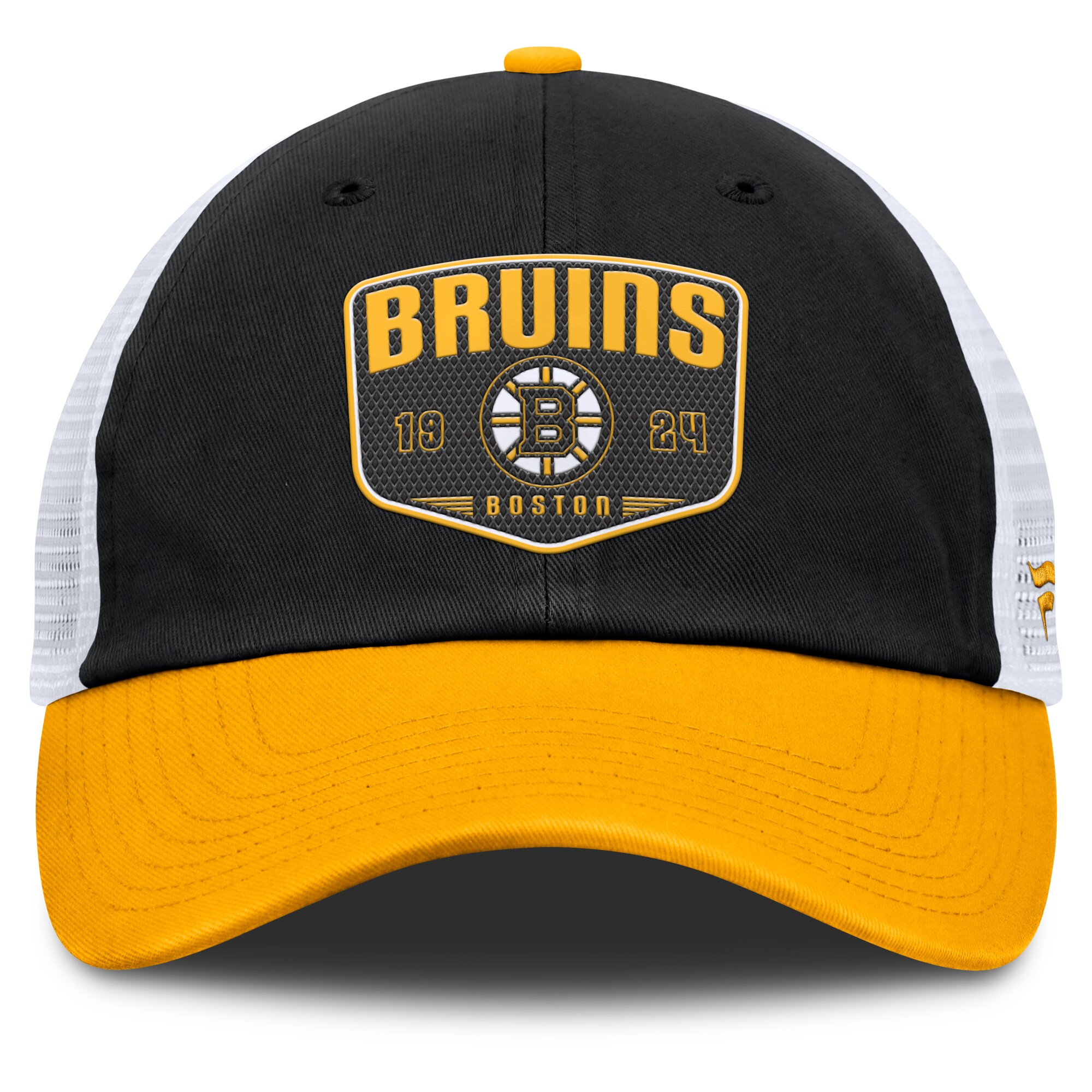 boston bruins structured adjustable meshback cap – unisex – Vancouver Canucks Jerseys and Headwear Collection