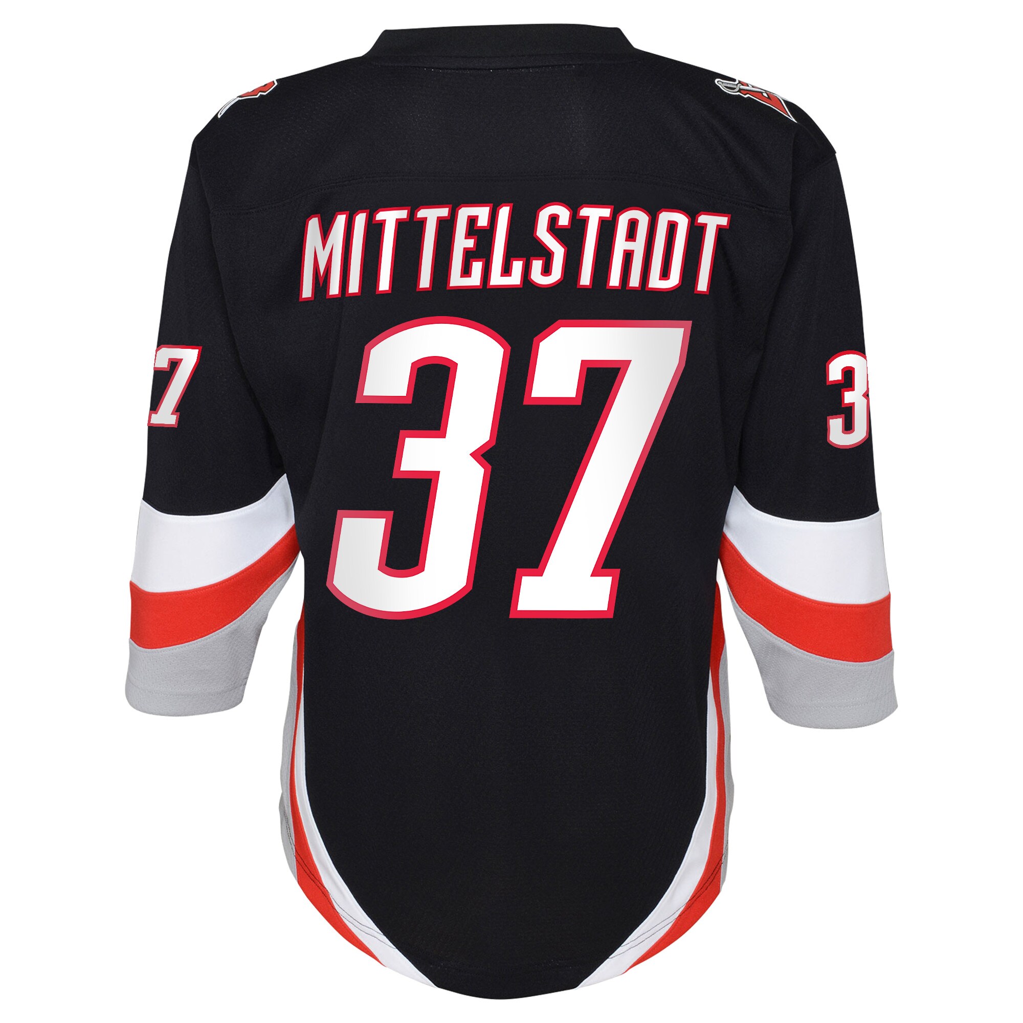 buffalo sabres alternate replica jersey – black – casey mittelstadt – youth – Vancouver Canucks Jerseys and Headwear Collection