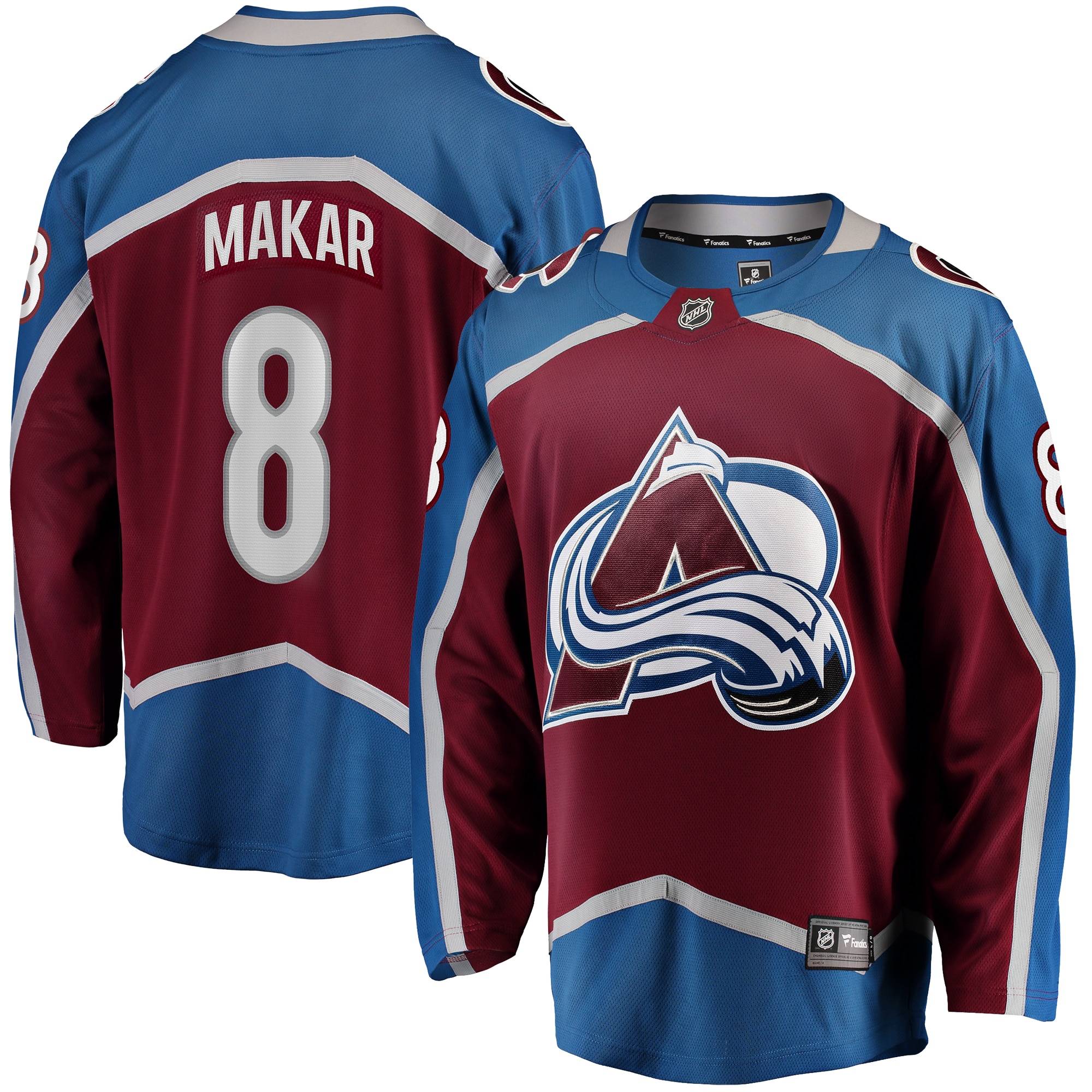 cale makar colorado avalanche fanatics home breakaway player jersey – maroon – Vancouver Canucks Jerseys and Headwear Collection