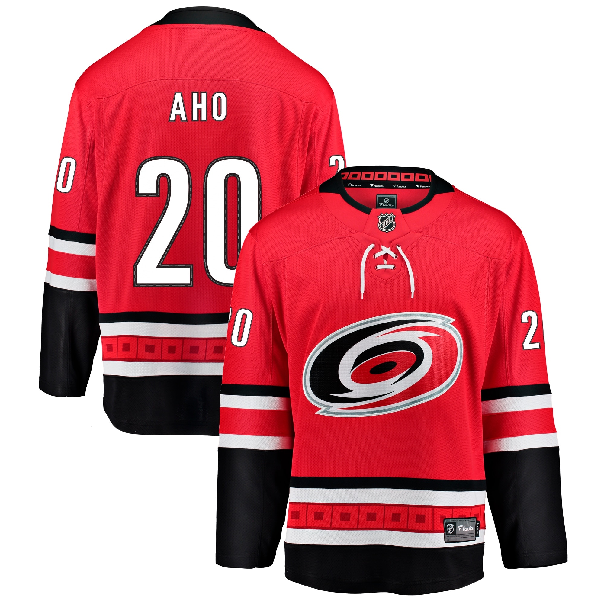 carolina hurricanes fanatics home breakaway jersey – sebastian aho – mens – Vancouver Canucks Jerseys and Headwear Collection