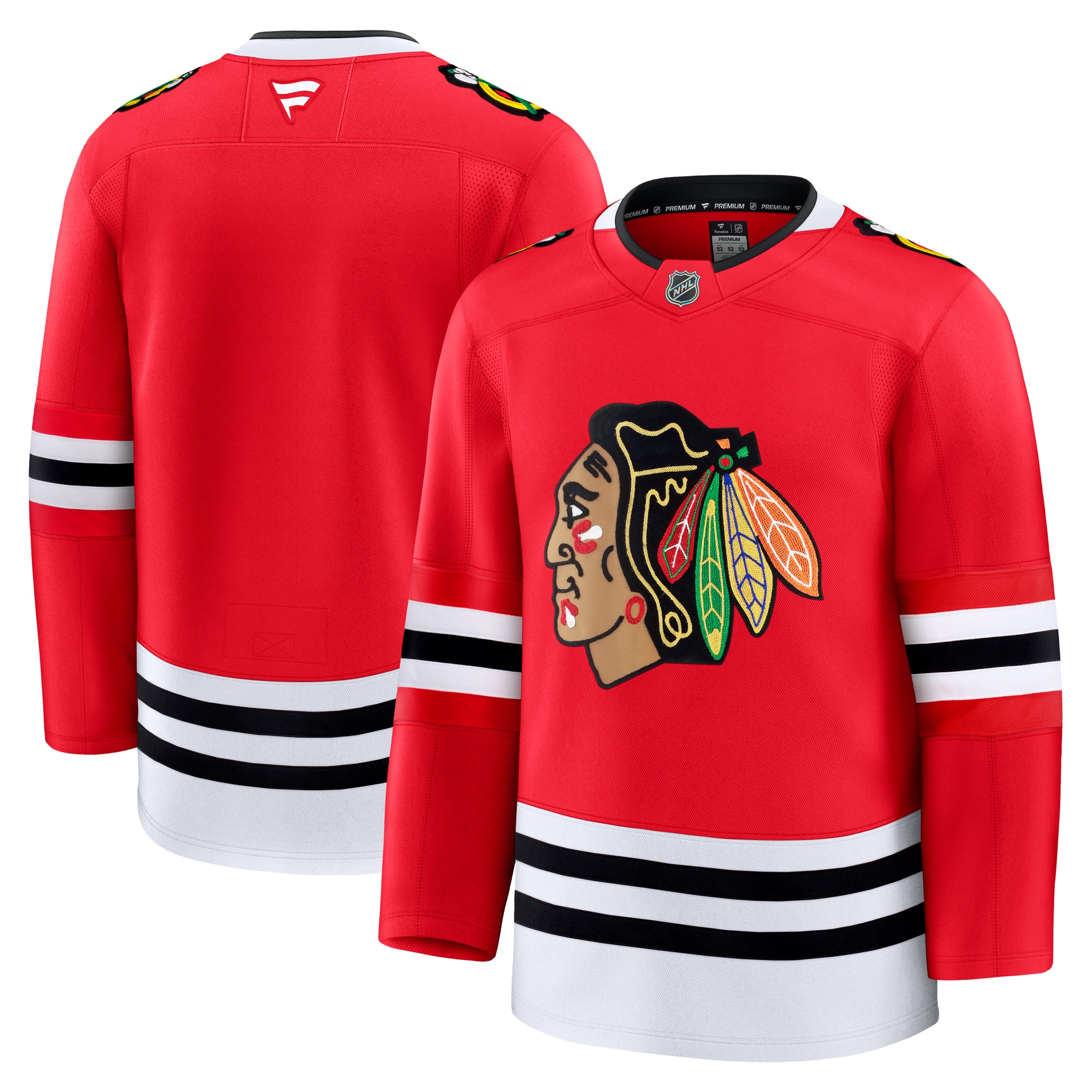 chicago blackhawks fanatics branded home premium jersey – mens – red – Vancouver Canucks Jerseys and Headwear Collection