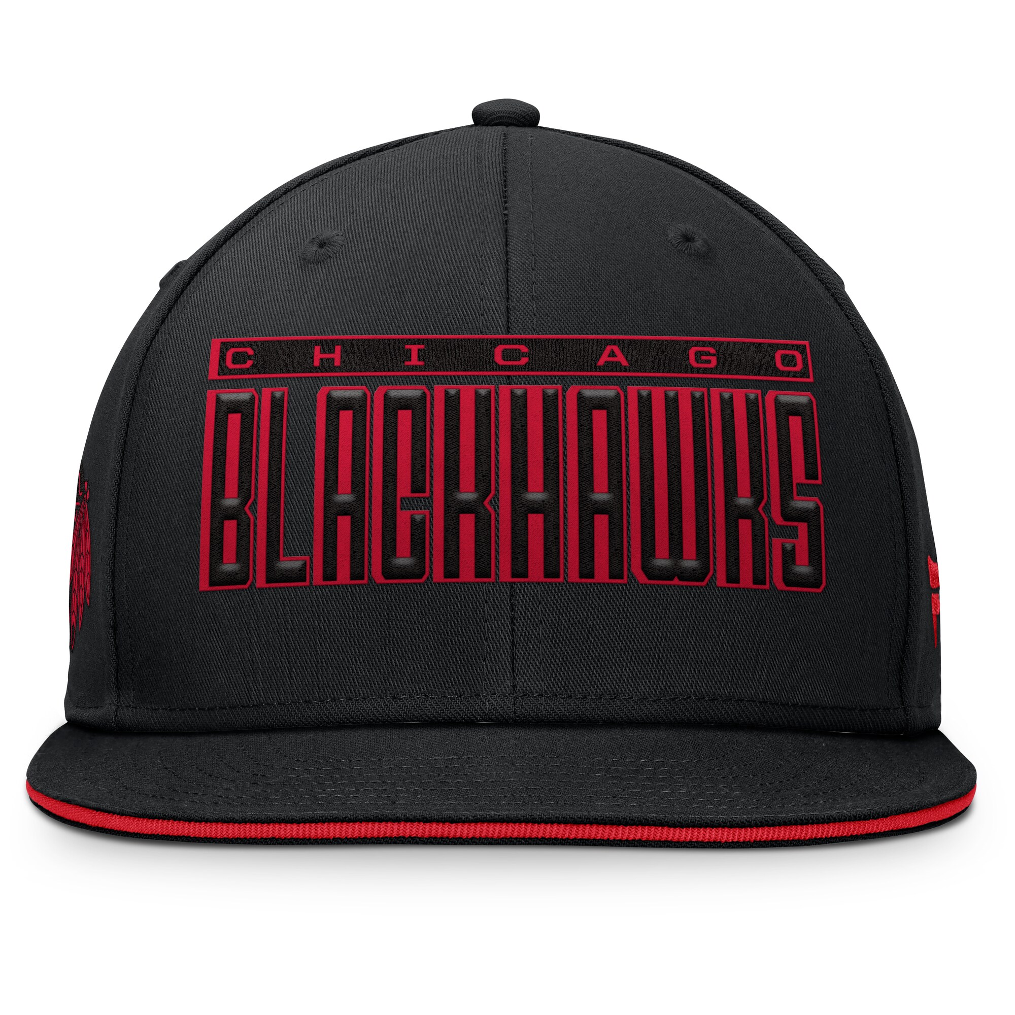 chicago blackhawks flat brim snapback – unisex – Vancouver Canucks Jerseys and Headwear Collection