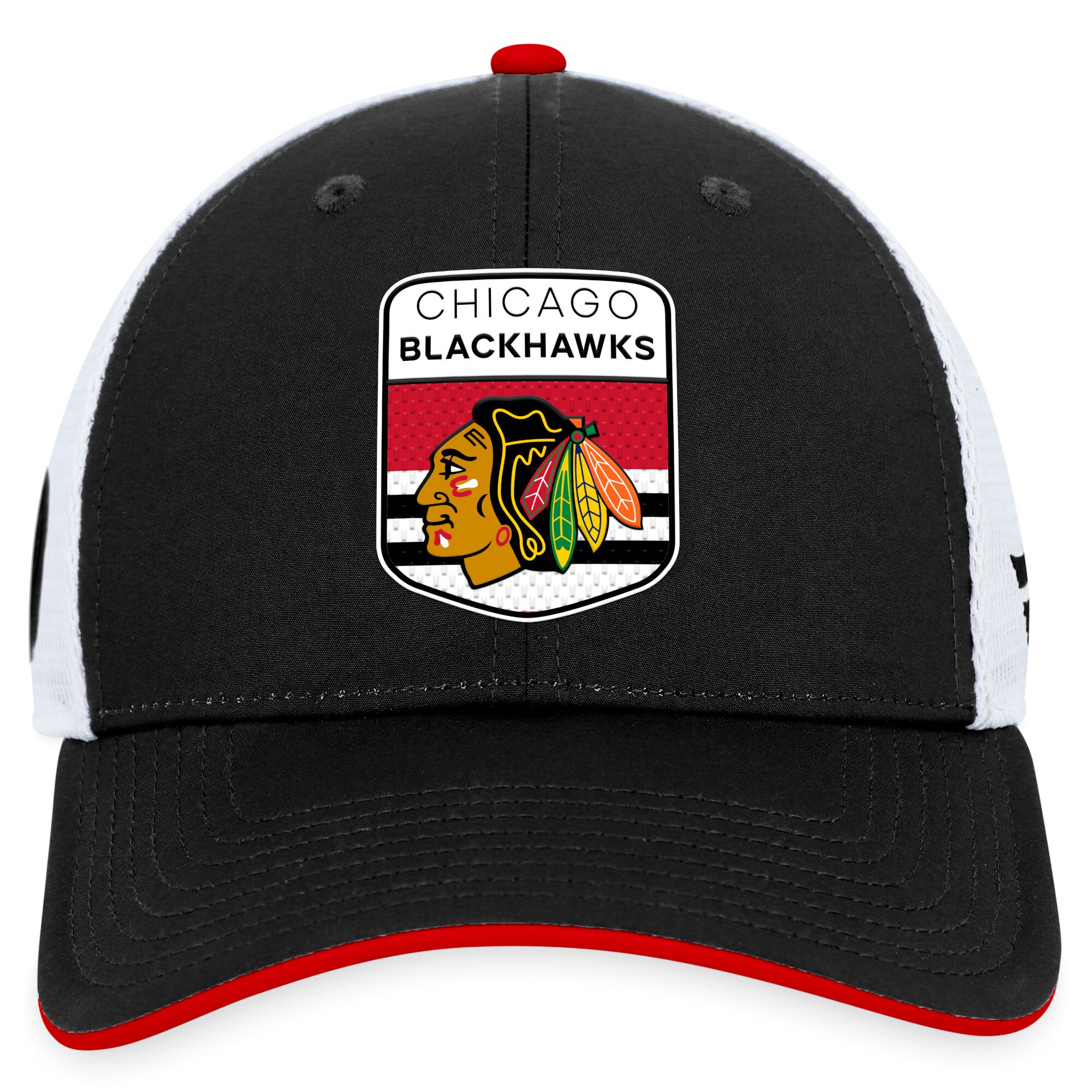chicago blackhawks pro draft structured trucker podium cap – unisex – Vancouver Canucks Jerseys and Headwear Collection