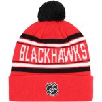 chicago blackhawks wordmark pom knit hat – youth – Vancouver Canucks Jerseys and Headwear Collection
