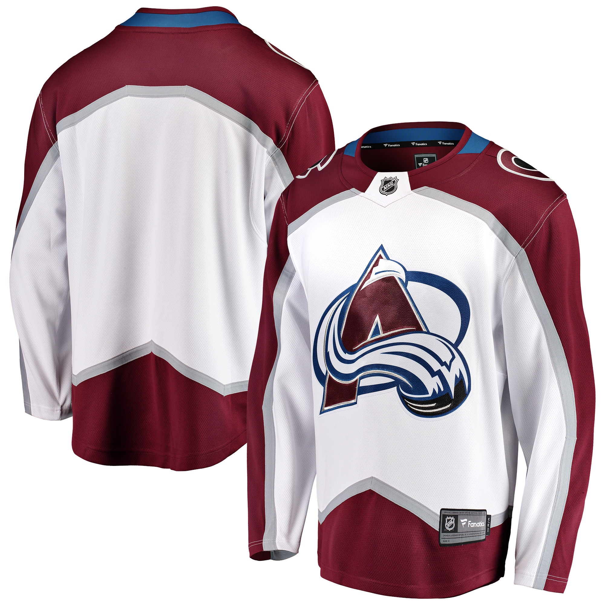colorado avalanche fanatics away breakaway jersey – mens – Vancouver Canucks Jerseys and Headwear Collection