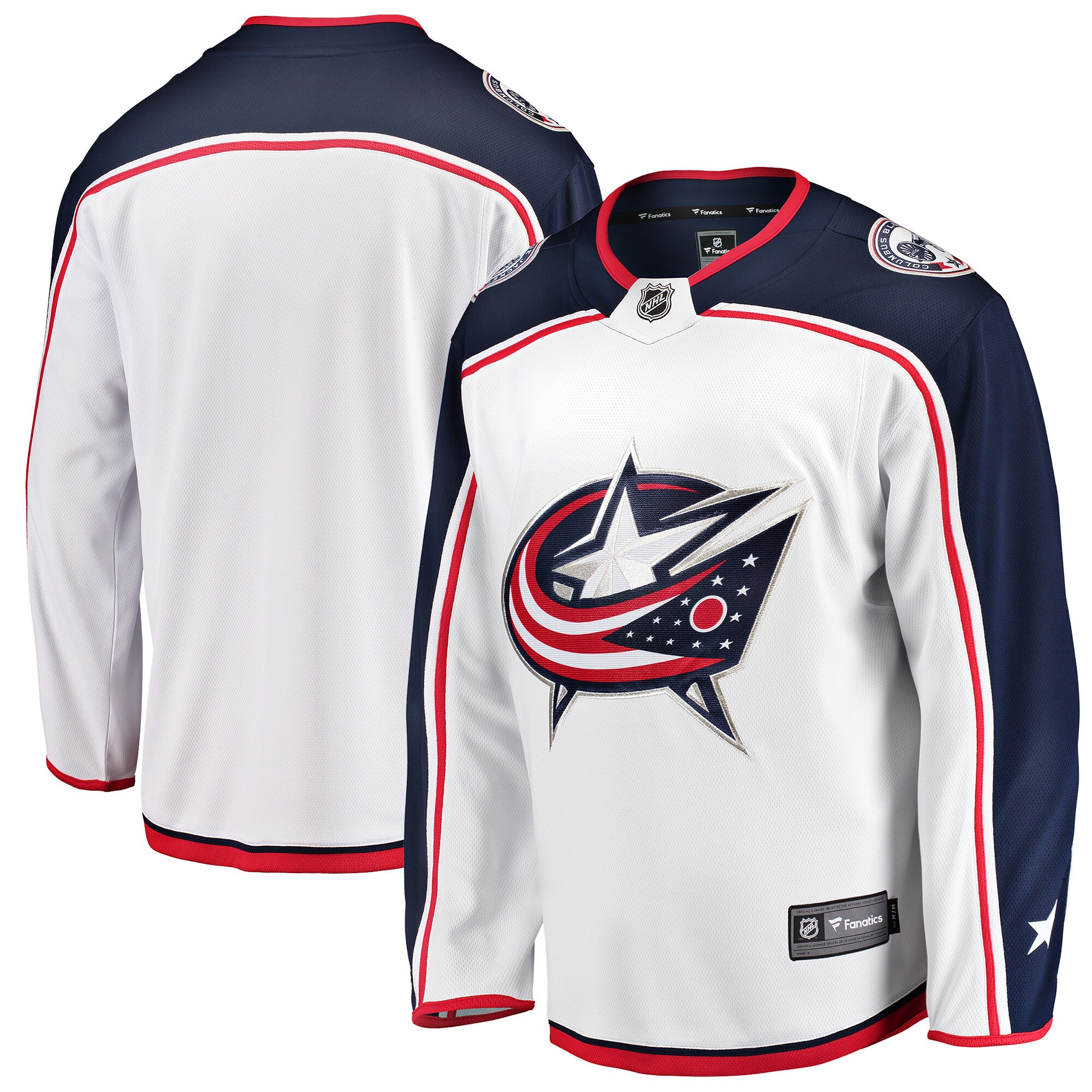 columbus blue jackets fanatics away breakaway jersey – mens – Vancouver Canucks Jerseys and Headwear Collection