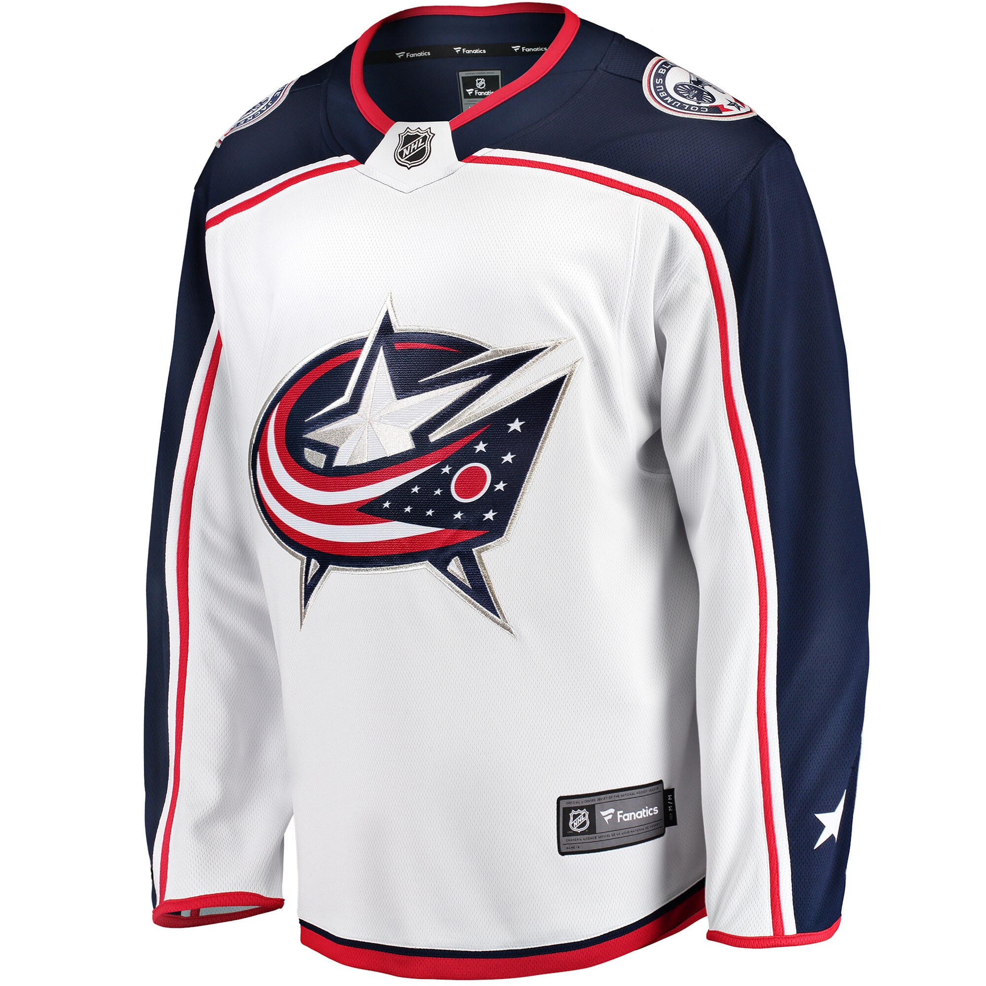 columbus blue jackets fanatics away breakaway jersey – mens – Vancouver Canucks Jerseys and Headwear Collection
