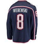 columbus blue jackets fanatics home breakaway jersey – navy – zach werenski – mens – Vancouver Canucks Jerseys and Headwear Collection