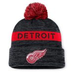 detroit red wings authentic pro rink beanie cuff with pom – Vancouver Canucks Jerseys and Headwear Collection