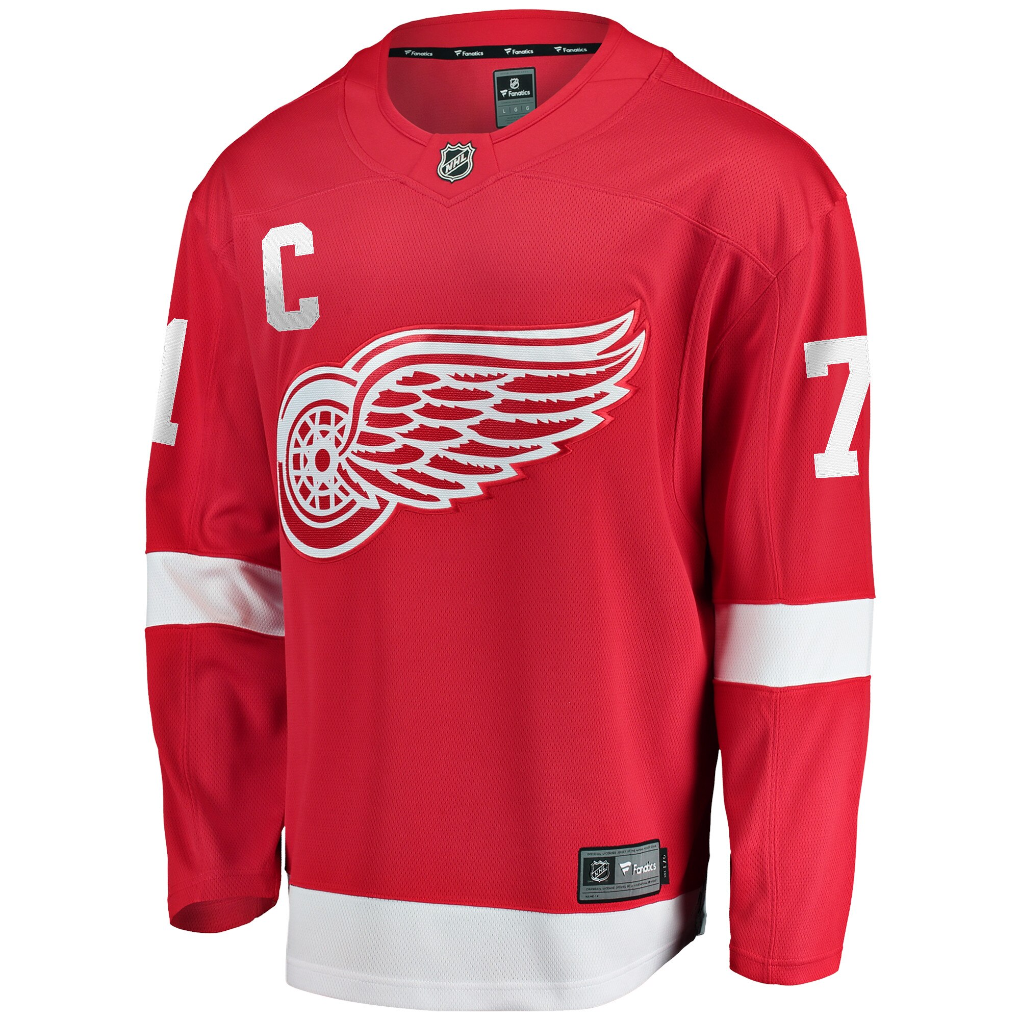 detroit red wings fanatics home breakaway jersey – dylan larkin – mens – Vancouver Canucks Jerseys and Headwear Collection