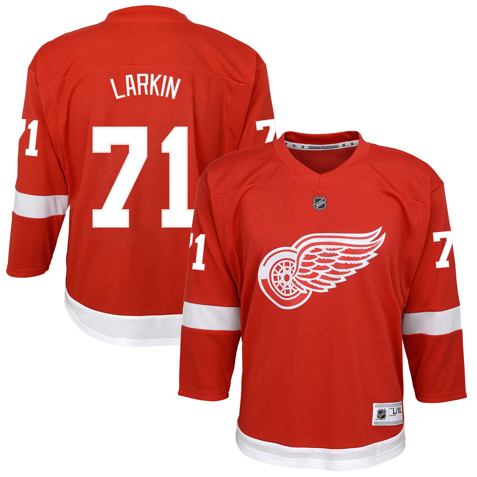 detroit red wings replica home jersey – dylan larkin – youth – Vancouver Canucks Jerseys and Headwear Collection