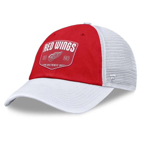 detroit red wings structured adjustable meshback cap – unisex – Vancouver Canucks Jerseys and Headwear Collection