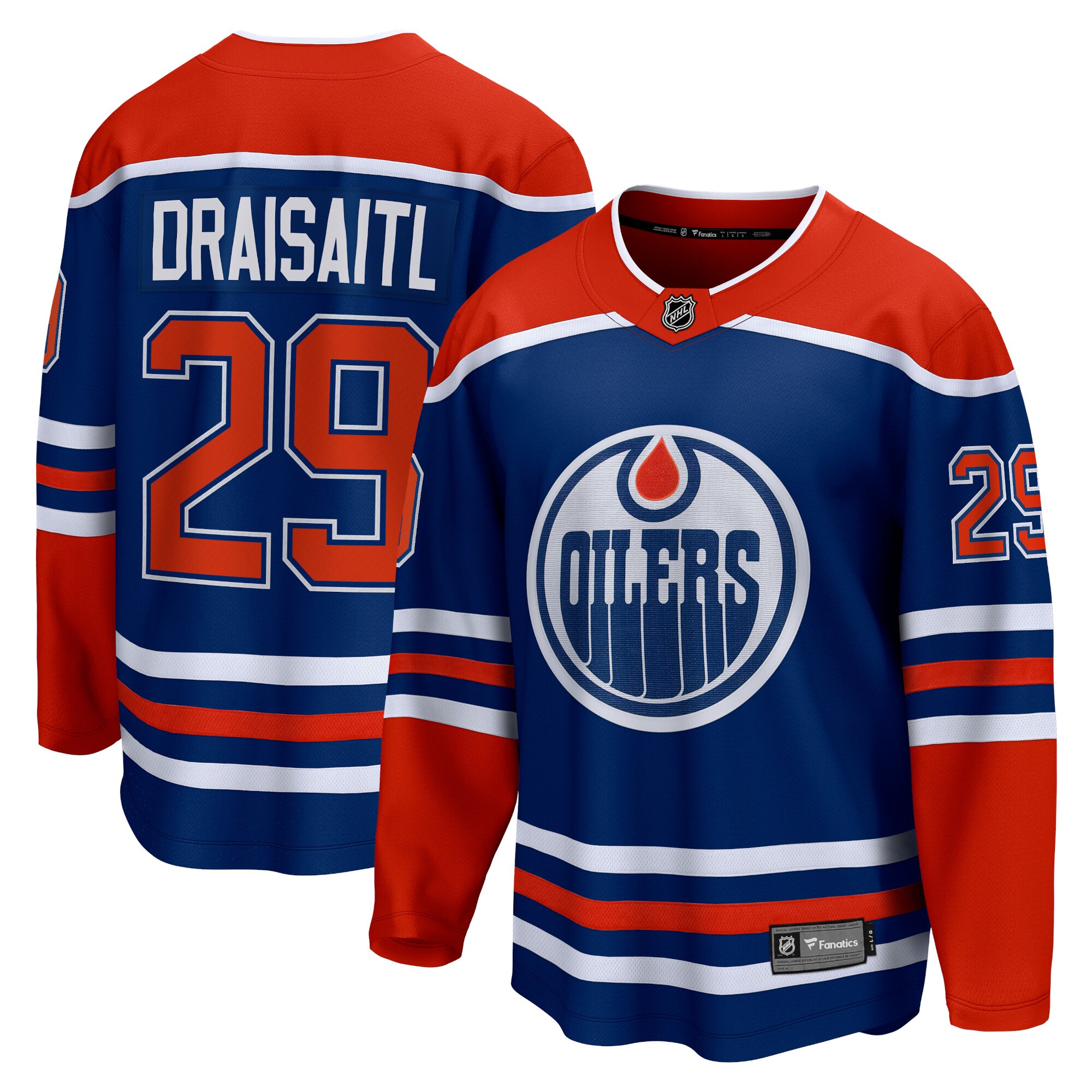 edmonton oilers fanatics home breakaway jersey – navy – leon draisaitl – mens – Vancouver Canucks Jerseys and Headwear Collection