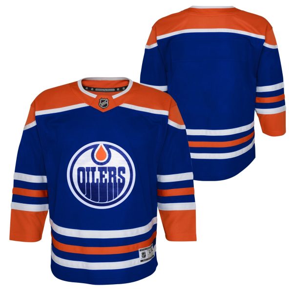 edmonton oilers replica home jersey – kids – Vancouver Canucks Jerseys and Headwear Collection
