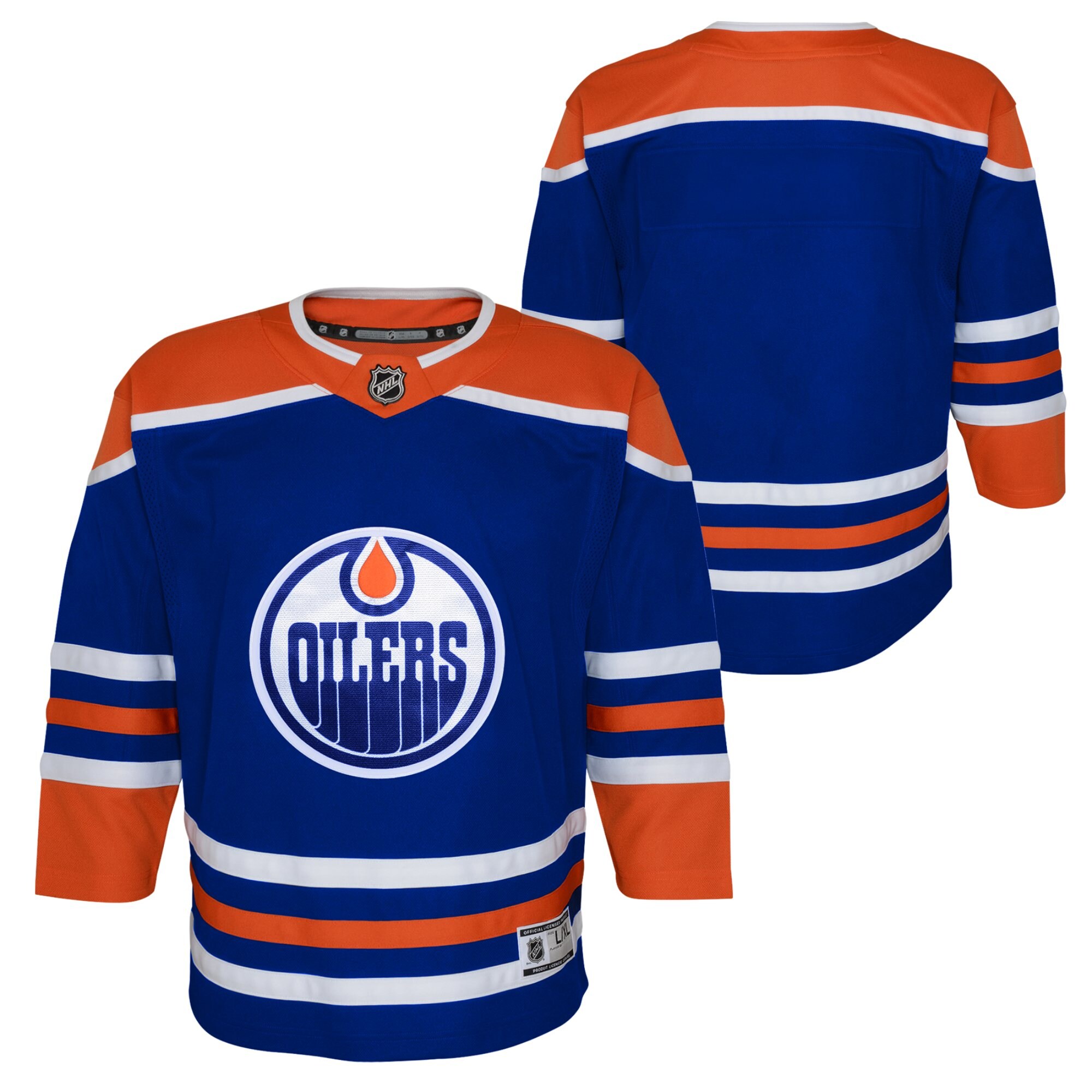 edmonton oilers replica home jersey – kids – Vancouver Canucks Jerseys and Headwear Collection