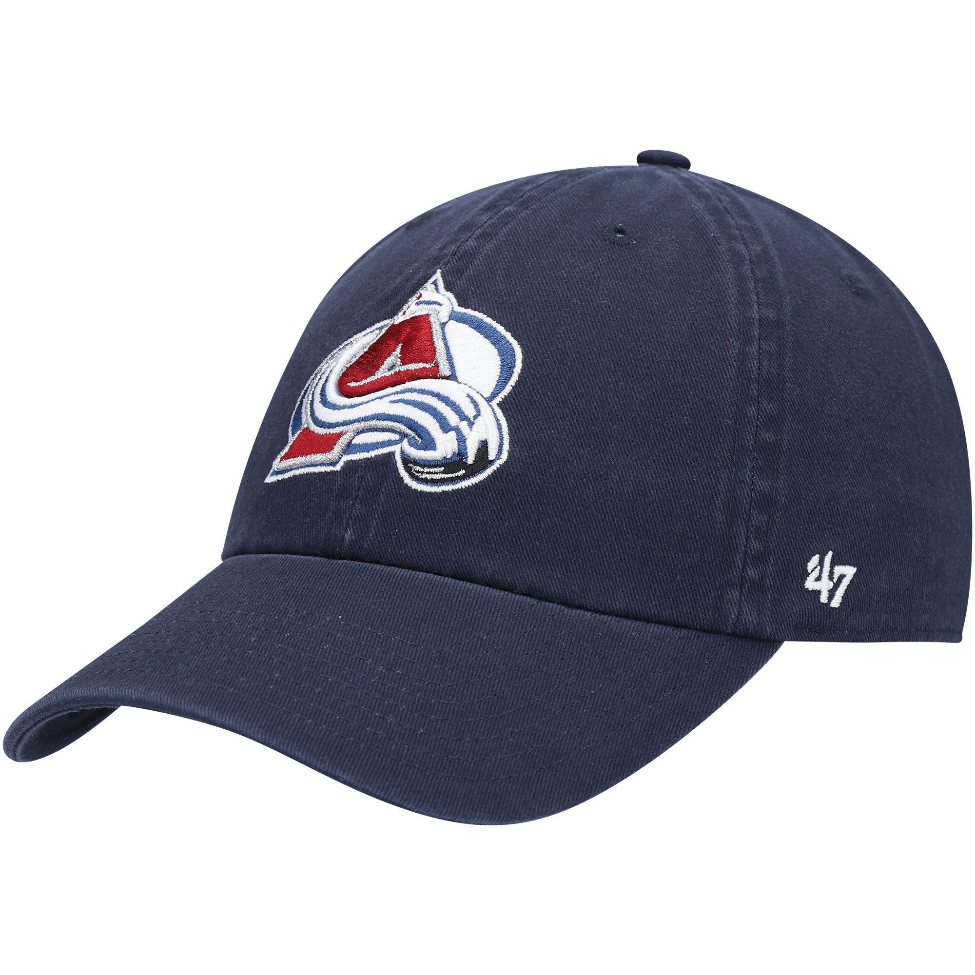 men8217s 821747 navy colorado avalanche team clean up adjustable hat – Vancouver Canucks Jerseys and Headwear Collection