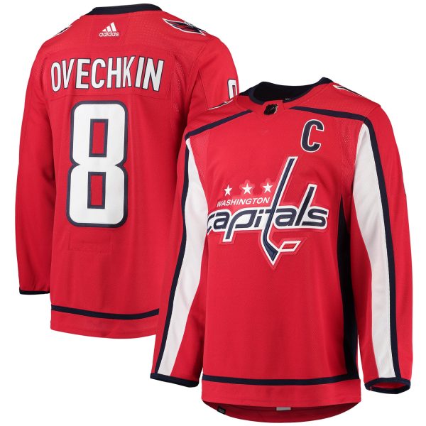 men8217s adidas alexander ovechkin red washington capitals home captain patch primegreen authentic pro player jersey – Vancouver Canucks Jerseys and Headwear Collection