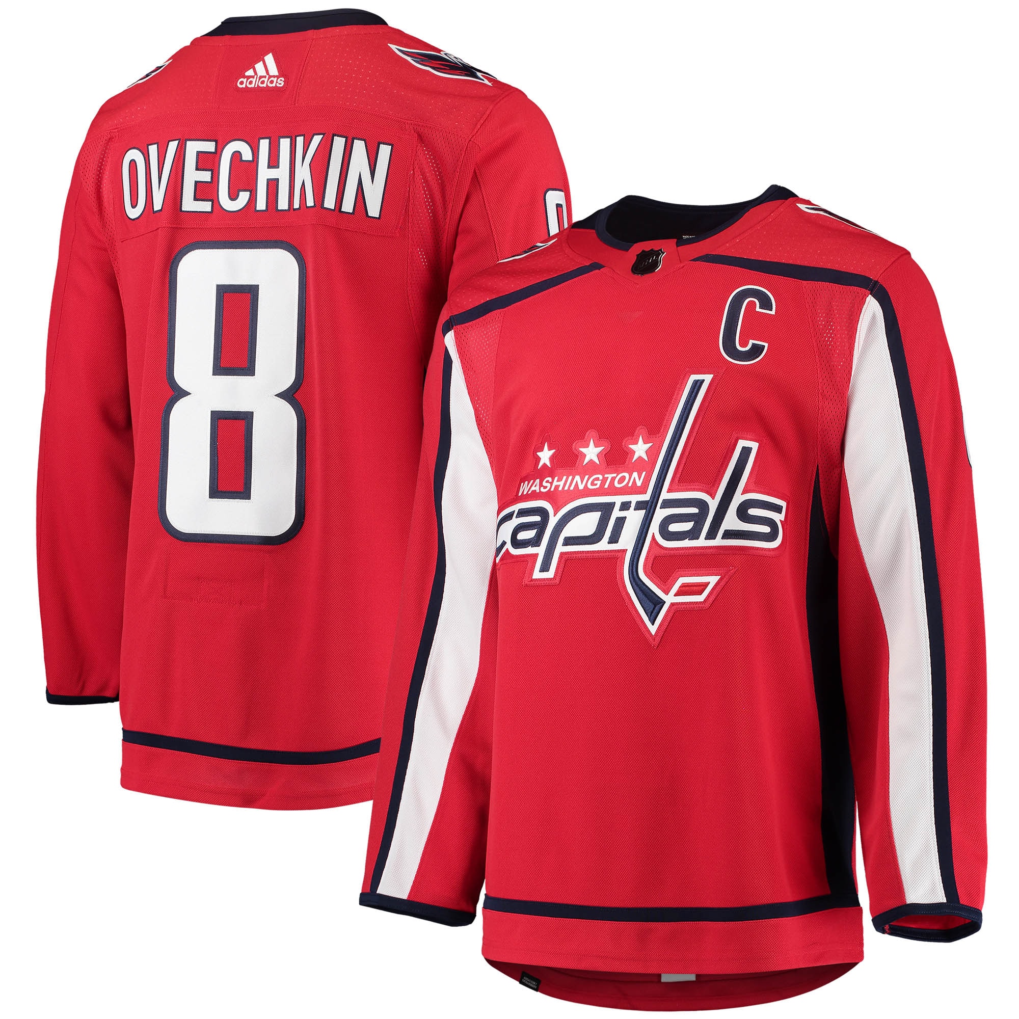 men8217s adidas alexander ovechkin red washington capitals home captain patch primegreen authentic pro player jersey – Vancouver Canucks Jerseys and Headwear Collection