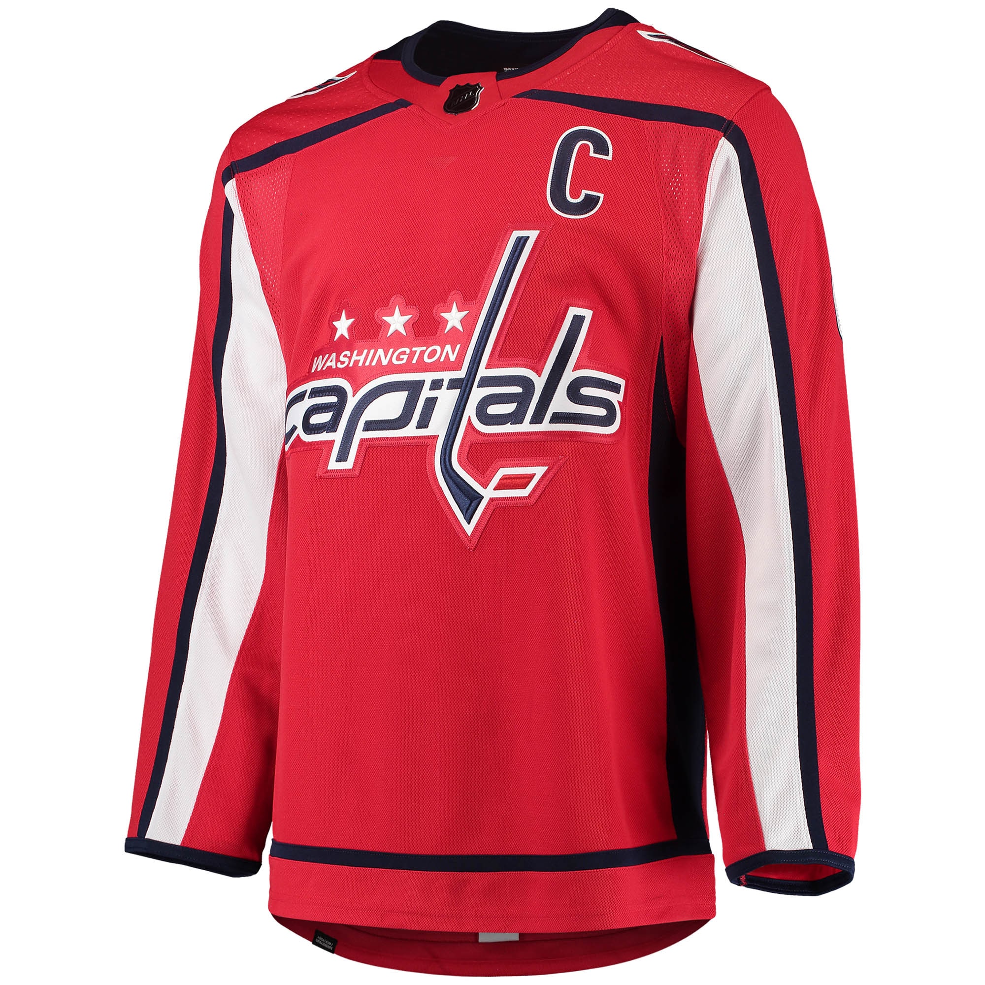 men8217s adidas alexander ovechkin red washington capitals home captain patch primegreen authentic pro player jersey – Vancouver Canucks Jerseys and Headwear Collection