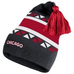 men8217s adidas black chicago blackhawks reverse retro 2.0 pom cuffed knit hat – Vancouver Canucks Jerseys and Headwear Collection