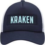 men8217s adidas deep sea bluewhite seattle kraken team plate trucker snapback hat – Vancouver Canucks Jerseys and Headwear Collection