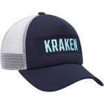 men8217s adidas deep sea bluewhite seattle kraken team plate trucker snapback hat – Vancouver Canucks Jerseys and Headwear Collection