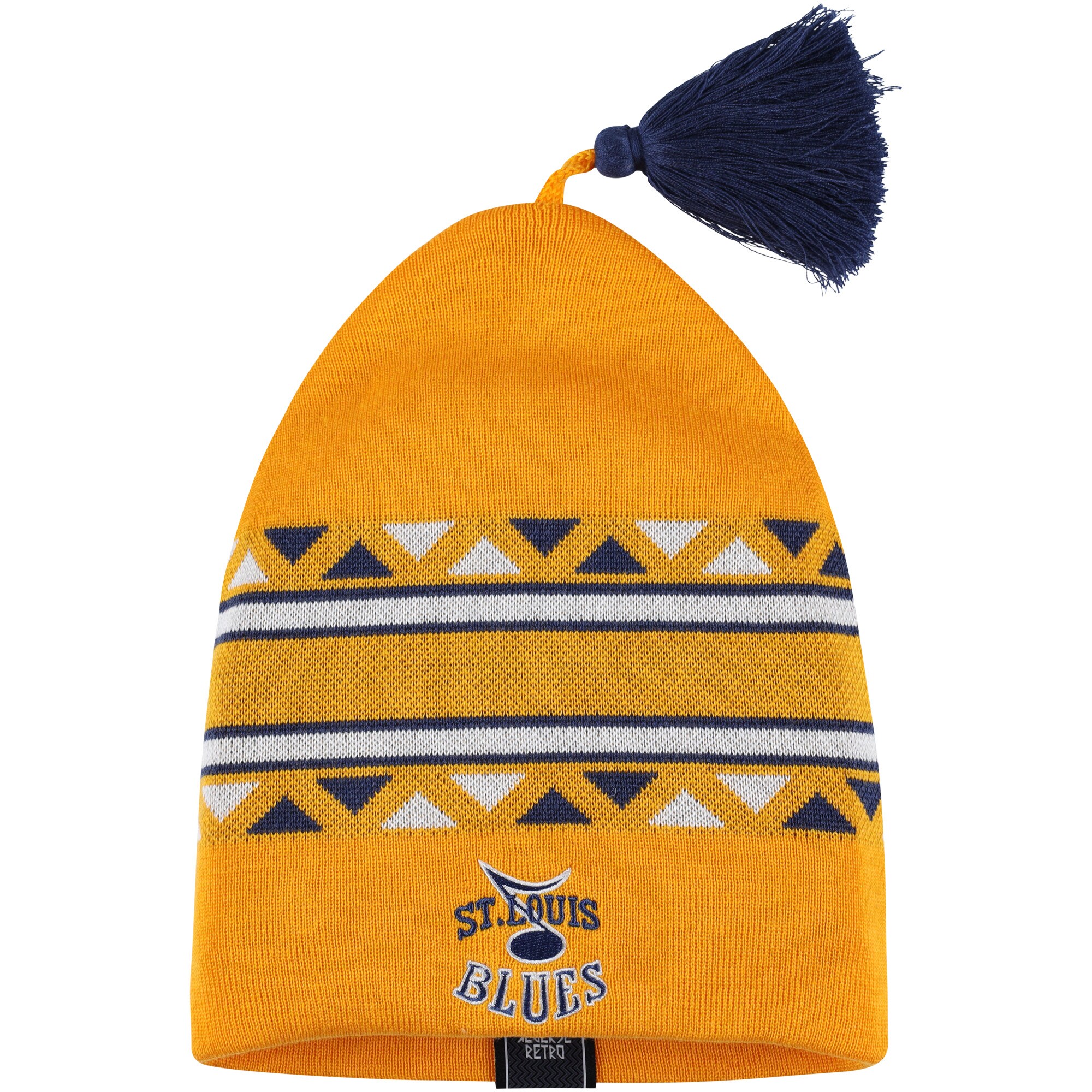 men8217s adidas gold st. louis blues reverse retro knit beanie with tassel – Vancouver Canucks Jerseys and Headwear Collection