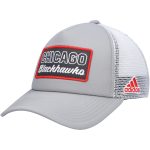 men8217s adidas graywhite chicago blackhawks locker room foam trucker snapback hat – Vancouver Canucks Jerseys and Headwear Collection