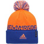 men8217s adidas orangeroyal new york islanders cold.rdy cuffed knit hat with pom – Vancouver Canucks Jerseys and Headwear Collection