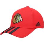 men8217s adidas red chicago blackhawks locker room three stripe adjustable hat – Vancouver Canucks Jerseys and Headwear Collection