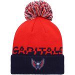 men8217s adidas rednavy washington capitals cold.rdy cuffed knit hat with pom – Vancouver Canucks Jerseys and Headwear Collection