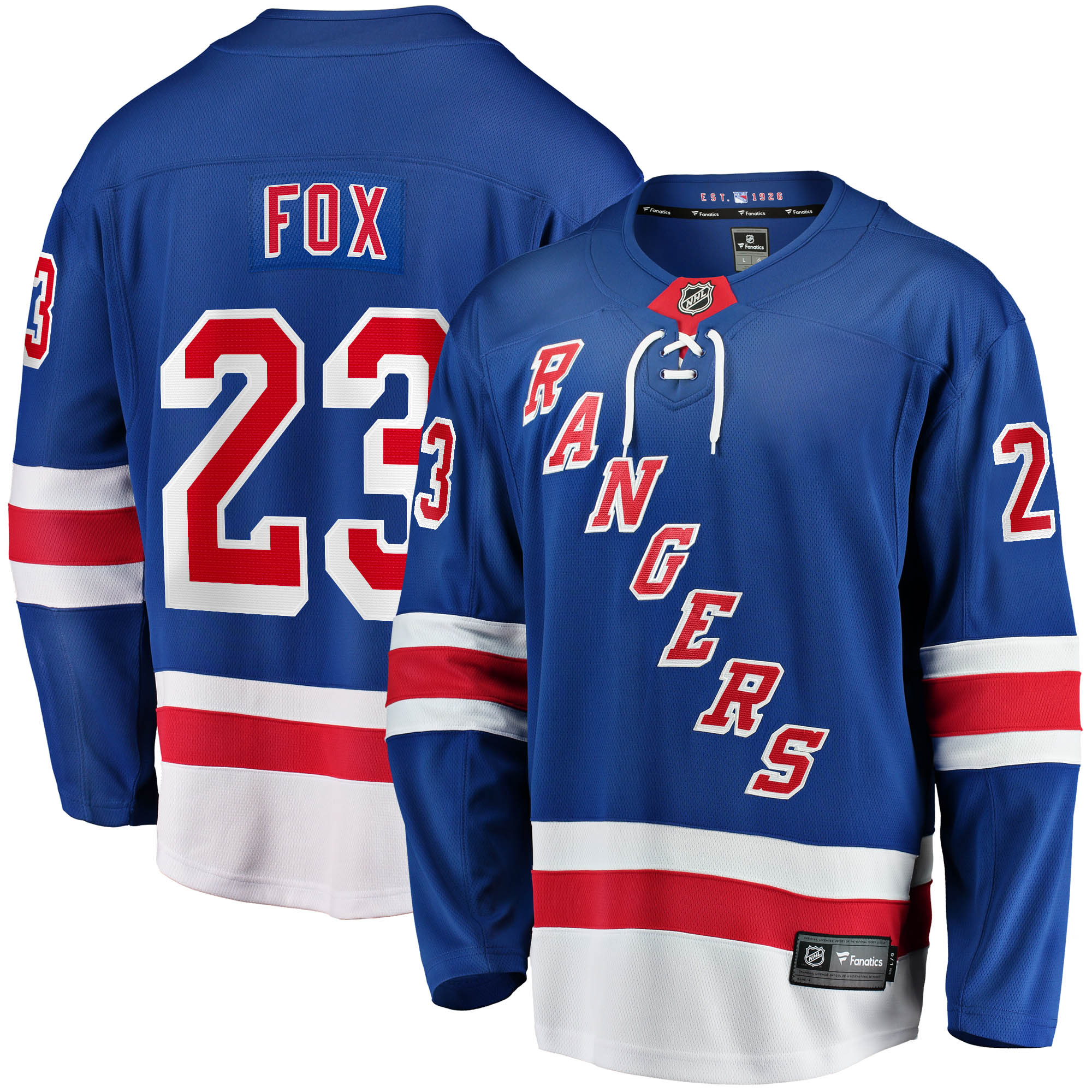 men8217s fanatics adam fox blue new york rangers home breakaway replica jersey – Vancouver Canucks Jerseys and Headwear Collection
