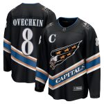 men8217s fanatics alexander ovechkin black washington capitals alternate 50th anniversary premier breakaway player jersey – Vancouver Canucks Jerseys and Headwear Collection
