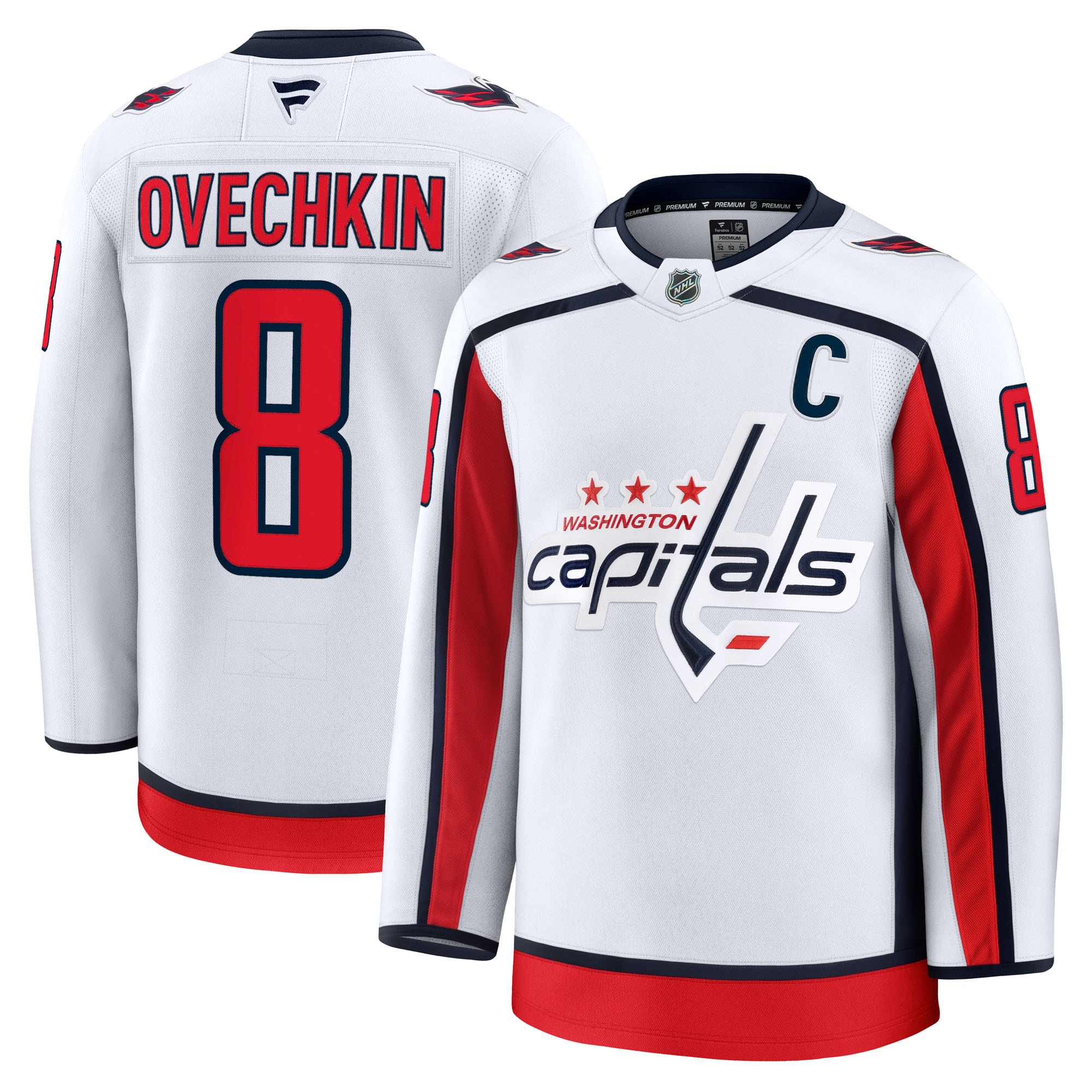 men8217s fanatics alexander ovechkin white washington capitals away premium jersey – Vancouver Canucks Jerseys and Headwear Collection