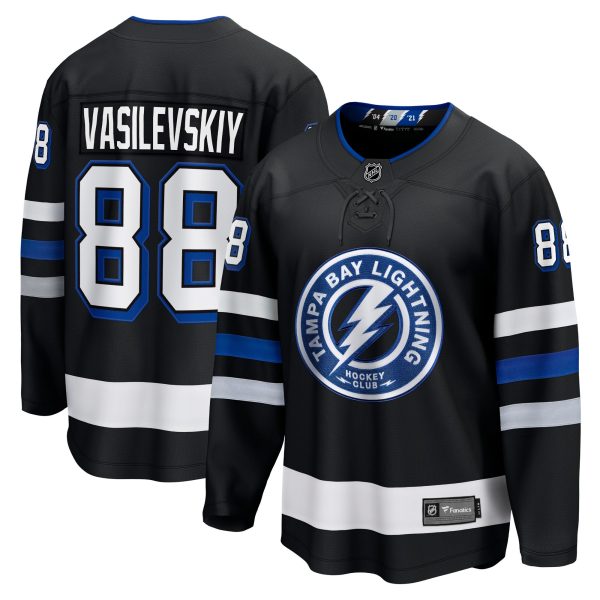 men8217s fanatics andrei vasilevskiy black tampa bay lightning alternate premier breakaway player jersey – Vancouver Canucks Jerseys and Headwear Collection