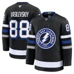 men8217s fanatics andrei vasilevskiy black tampa bay lightning alternate premium jersey – Vancouver Canucks Jerseys and Headwear Collection