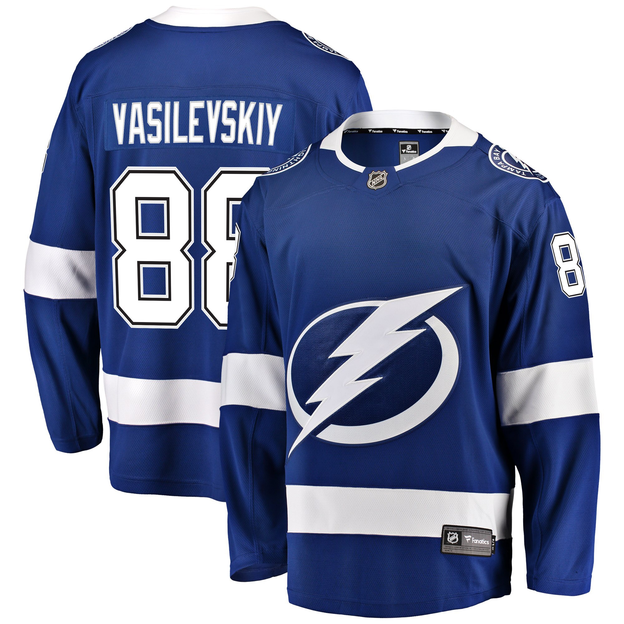 men8217s fanatics andrei vasilevskiy blue tampa bay lightning home premier breakaway player jersey – Vancouver Canucks Jerseys and Headwear Collection