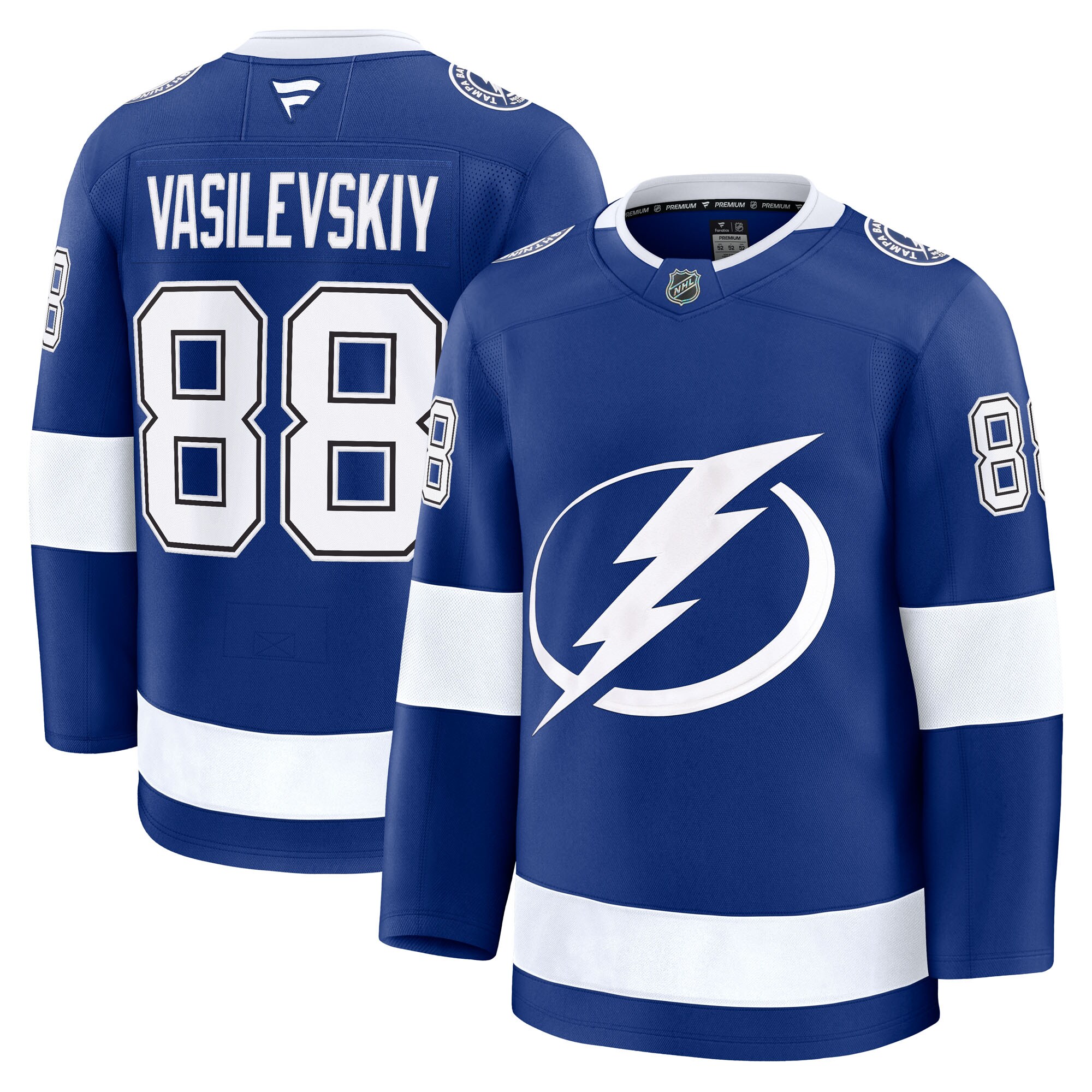 men8217s fanatics andrei vasilevskiy blue tampa bay lightning home premium jersey – Vancouver Canucks Jerseys and Headwear Collection