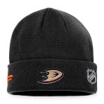 men8217s fanatics black anaheim ducks authentic pro rink cuffed knit hat – Vancouver Canucks Jerseys and Headwear Collection