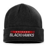 men8217s fanatics black chicago blackhawks authentic pro rink cuffed knit hat – Vancouver Canucks Jerseys and Headwear Collection