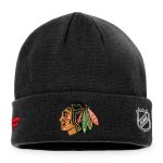 men8217s fanatics black chicago blackhawks authentic pro rink cuffed knit hat – Vancouver Canucks Jerseys and Headwear Collection