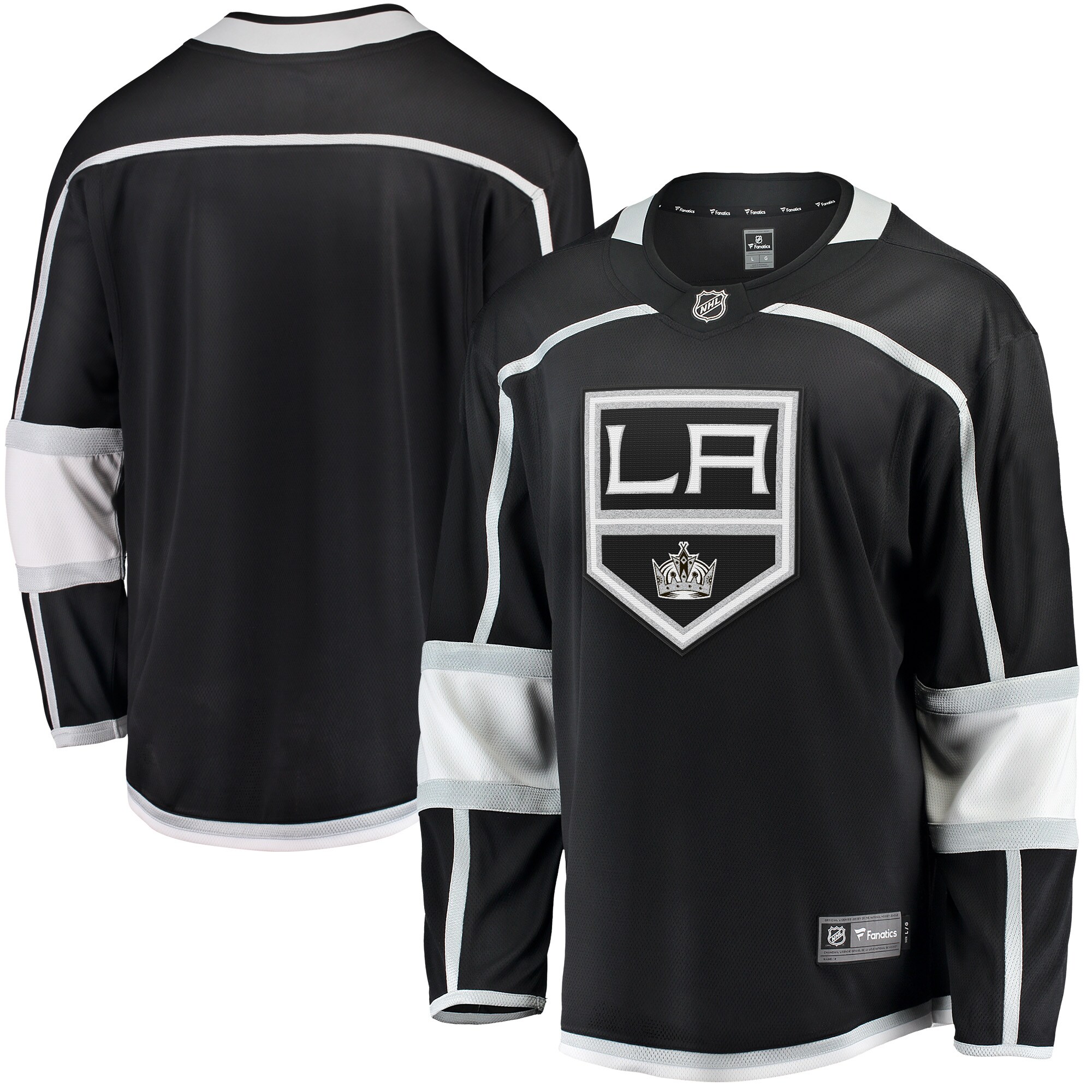 men8217s fanatics black los angeles kings home breakaway jersey – Vancouver Canucks Jerseys and Headwear Collection